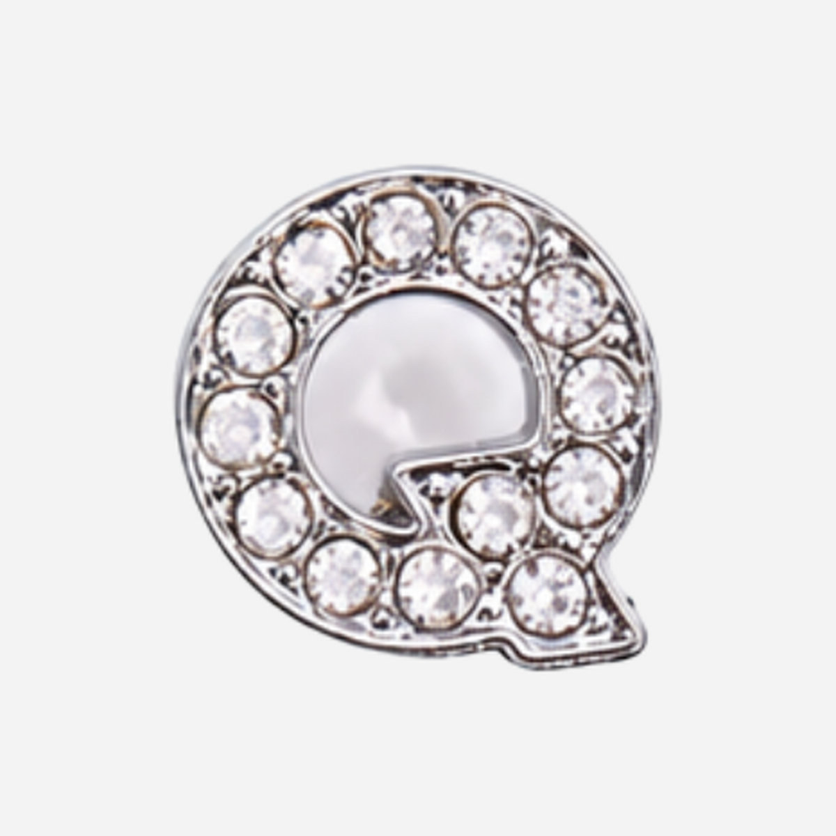Clogs Charms - Metallic Letters