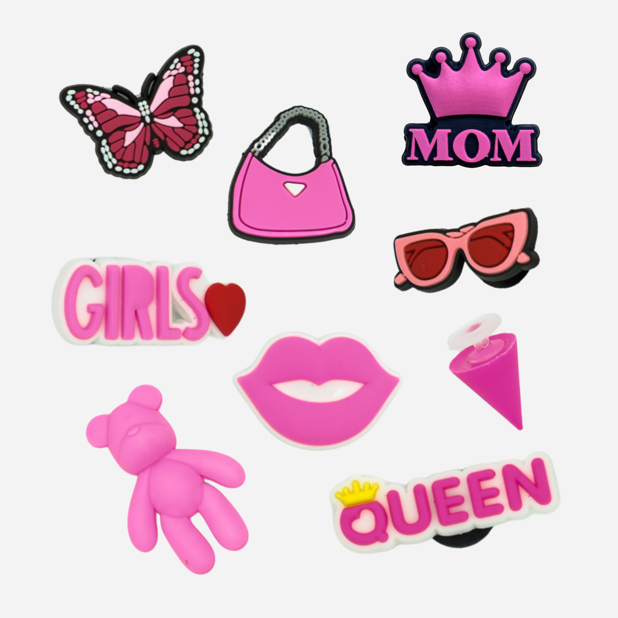 Clogs Charms - Pink
