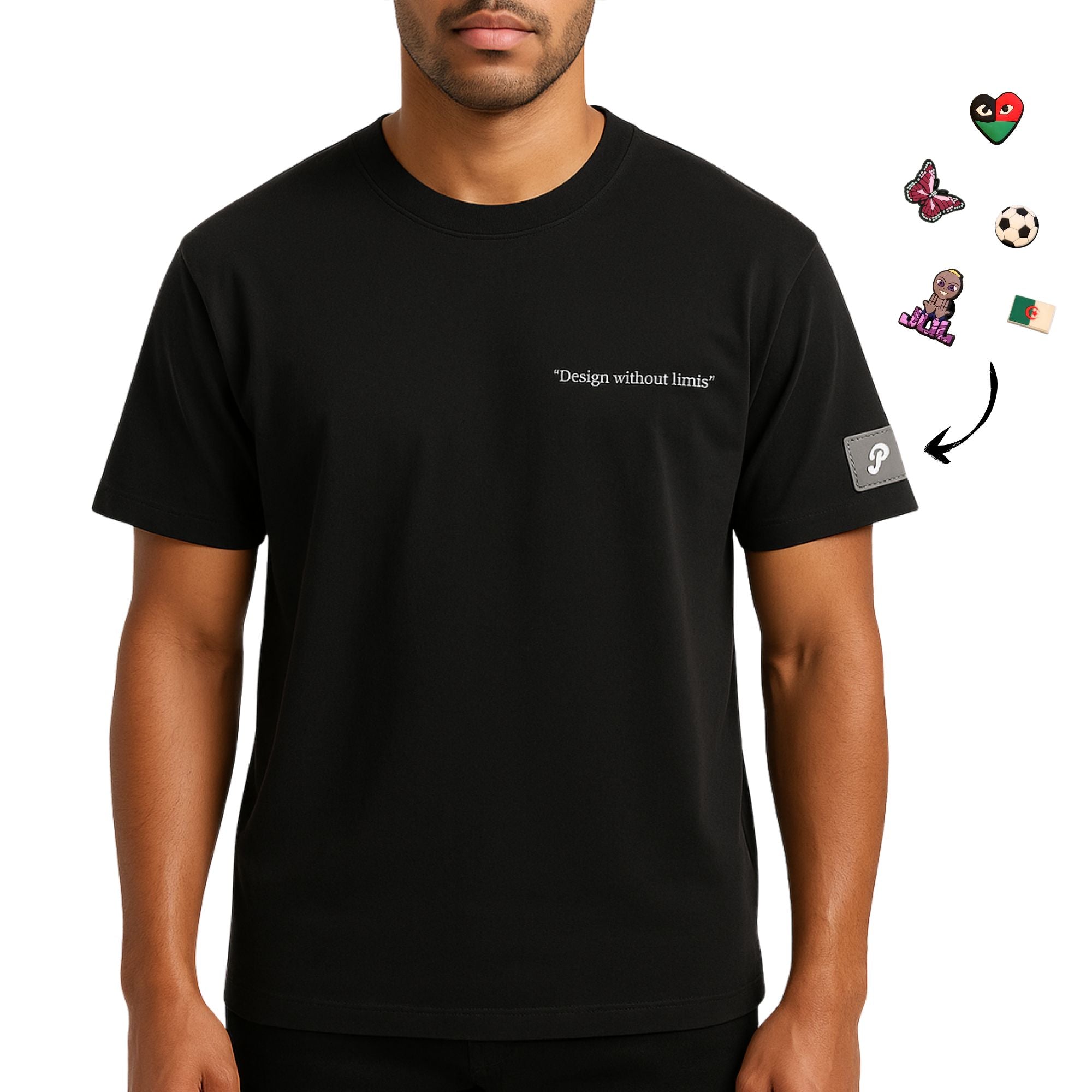 Customizable T-Shirt with Charms- Pimp It