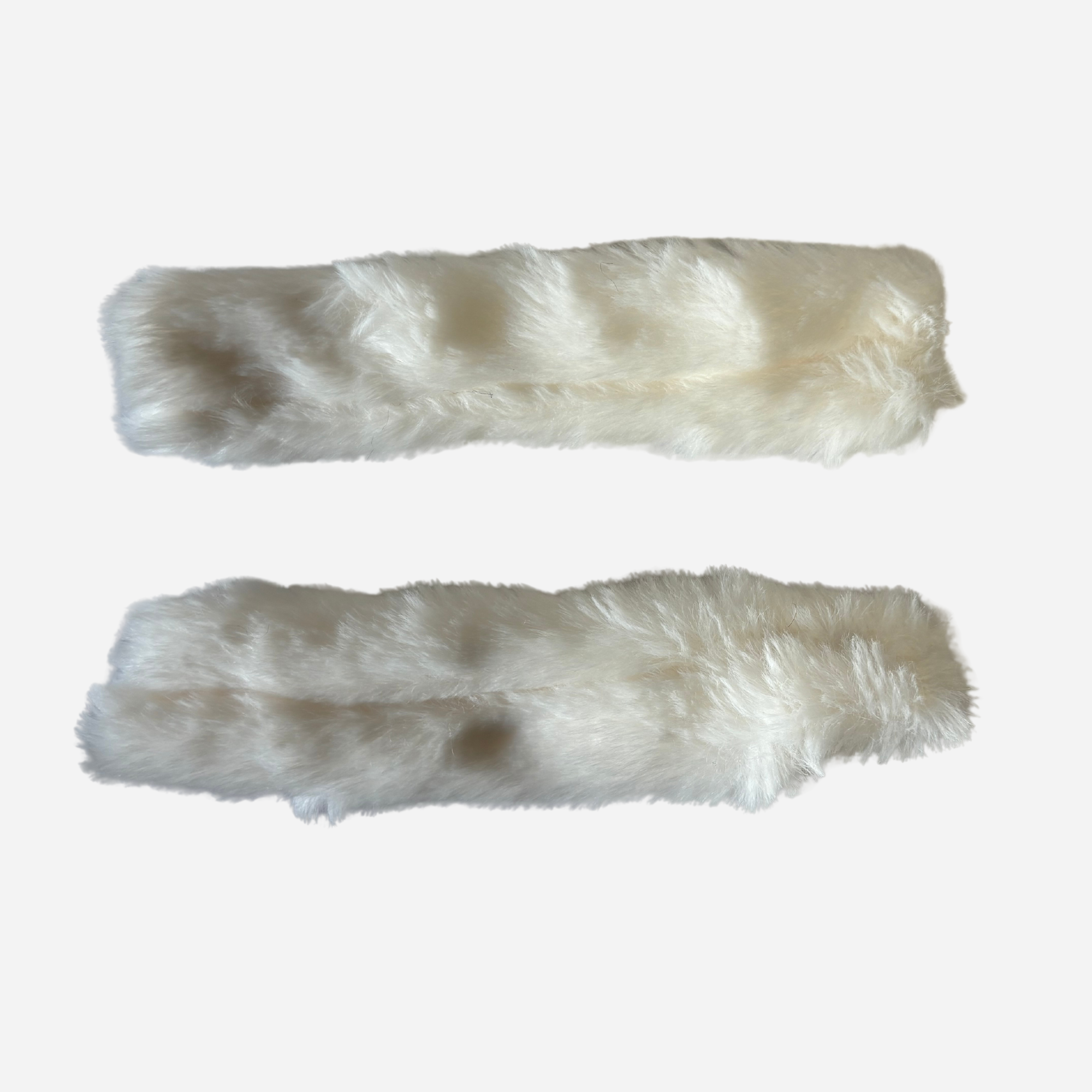Fur straps for clogs