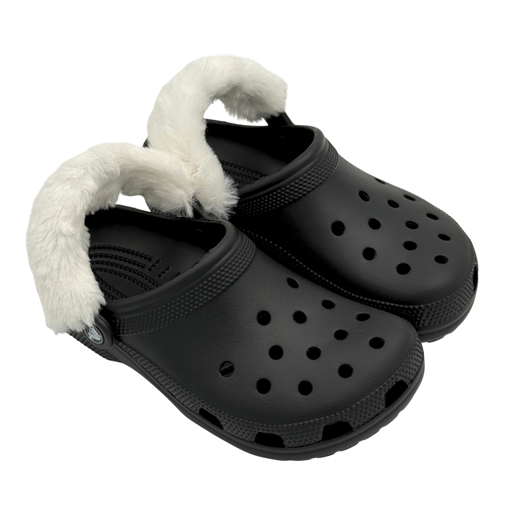 Fur straps for clogs