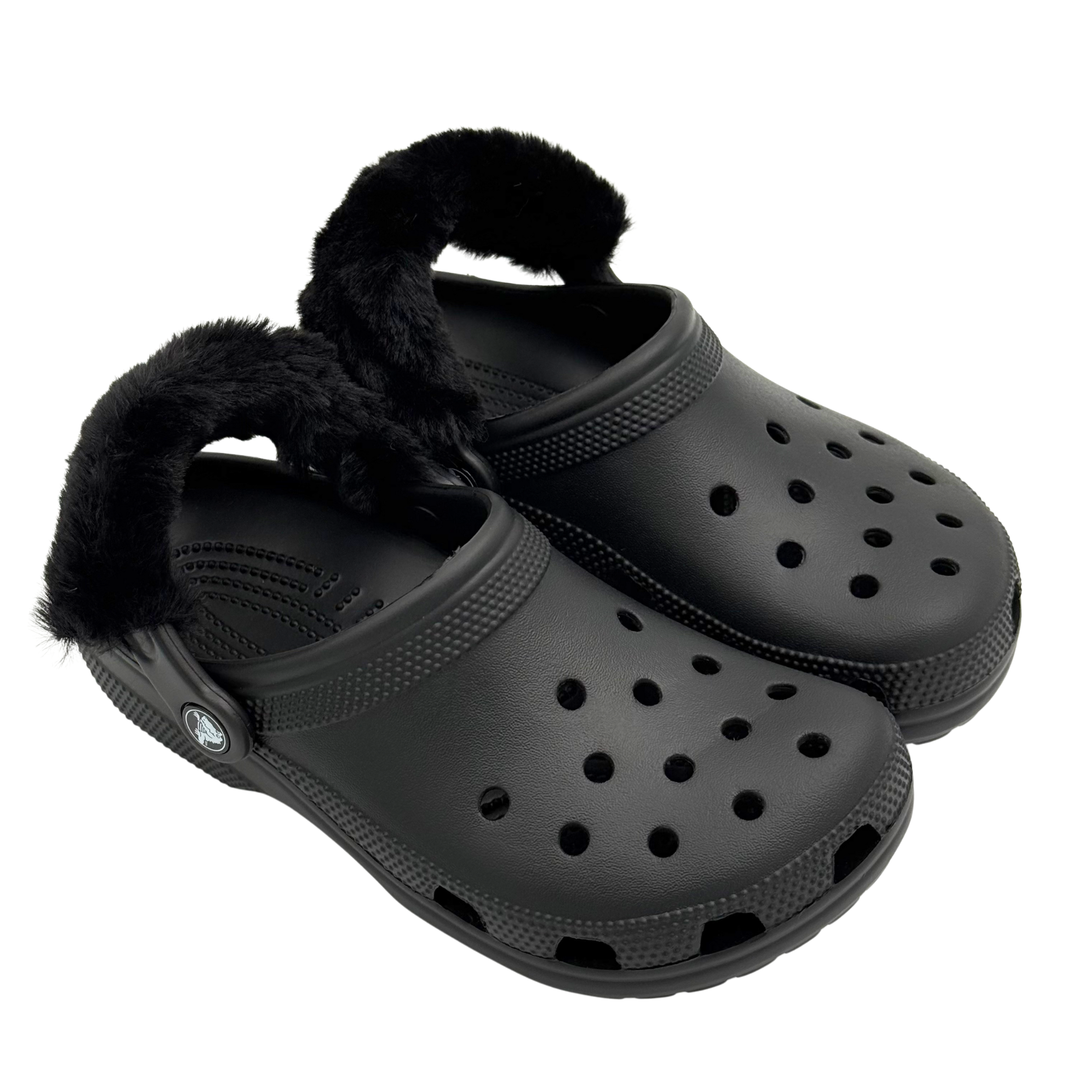 Fur straps for clogs