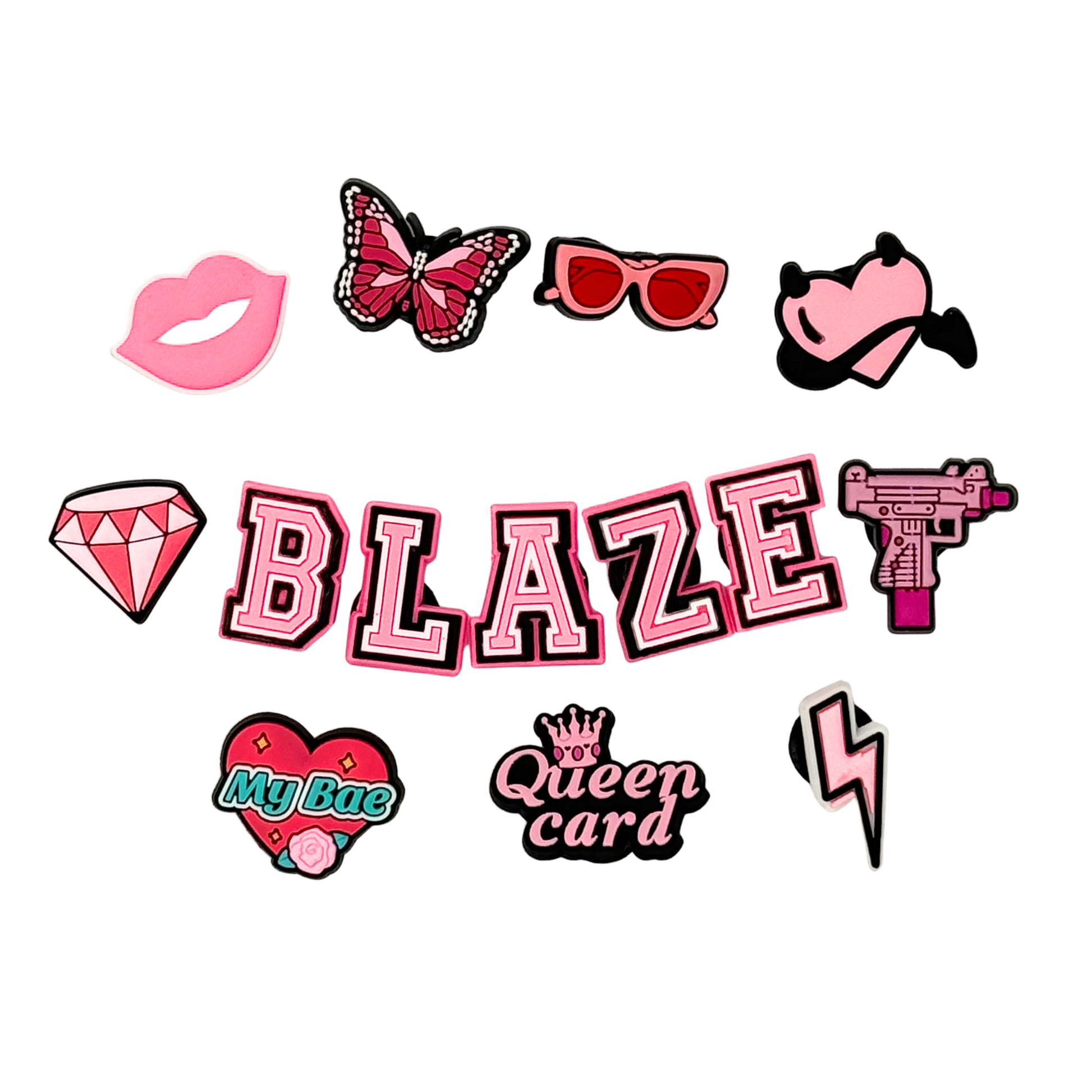 pack pins blaze girly