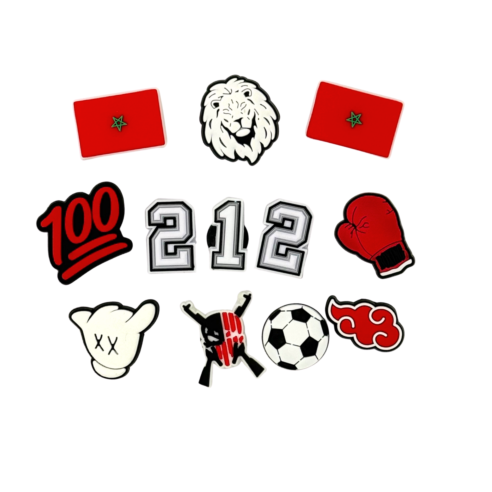 Pack of 11 Charms - Morocco