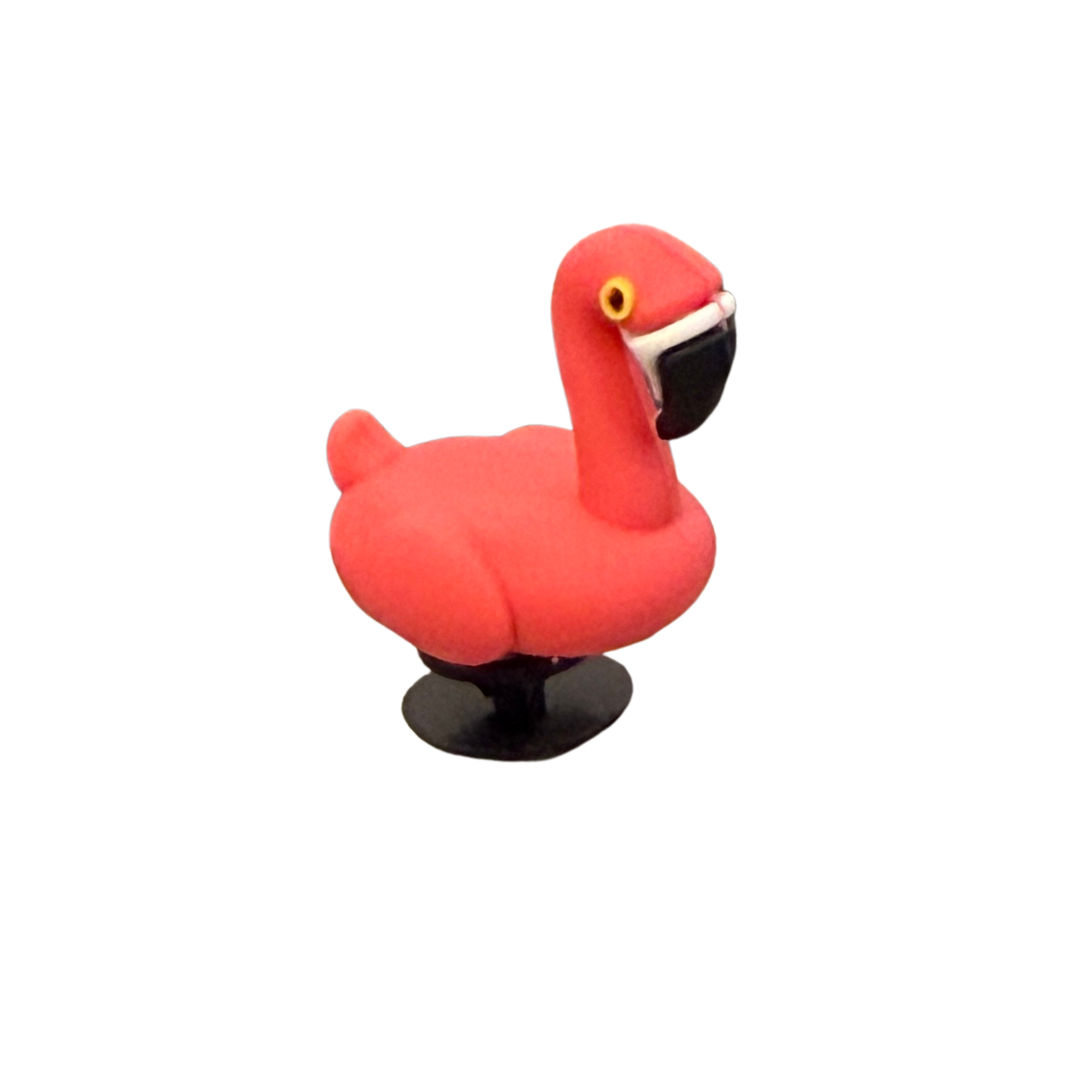 pins 3D flamant rose