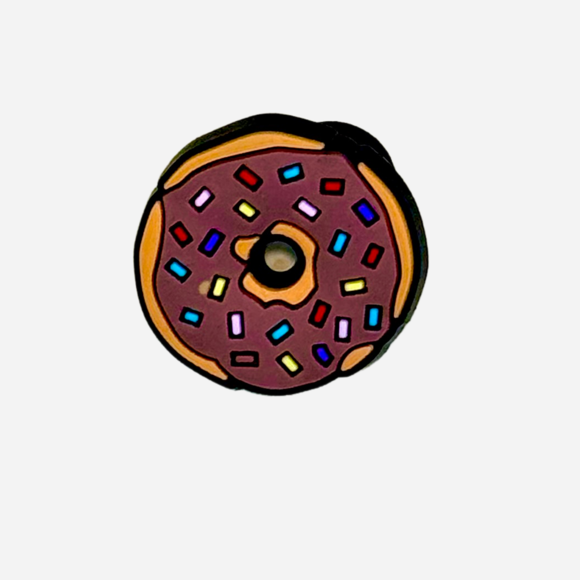 pins donuts marron