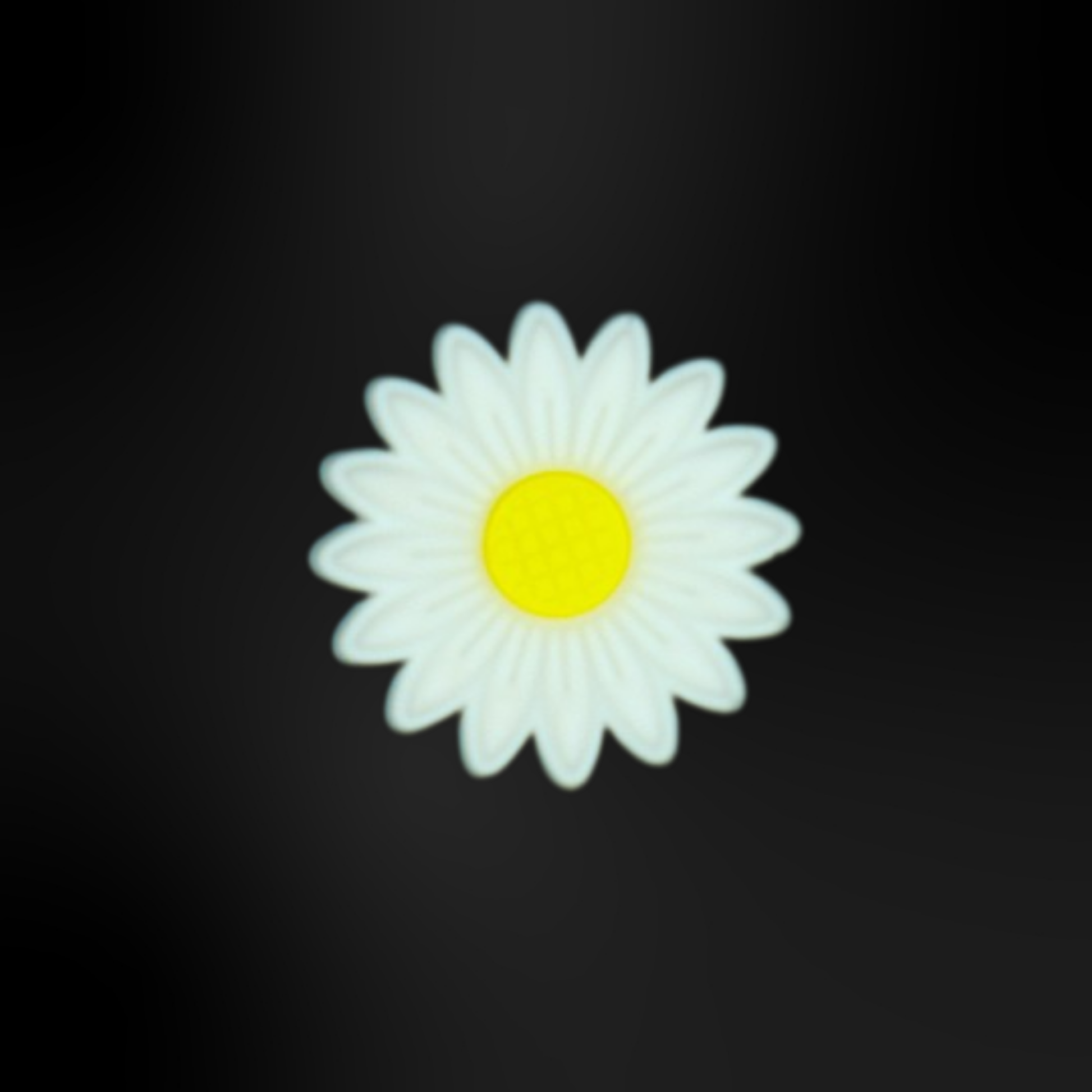 pins fleur blanc