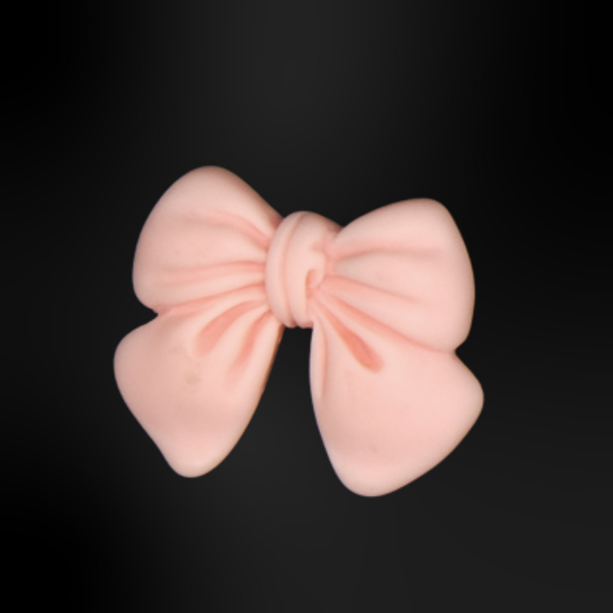 pins metallic noeud rose