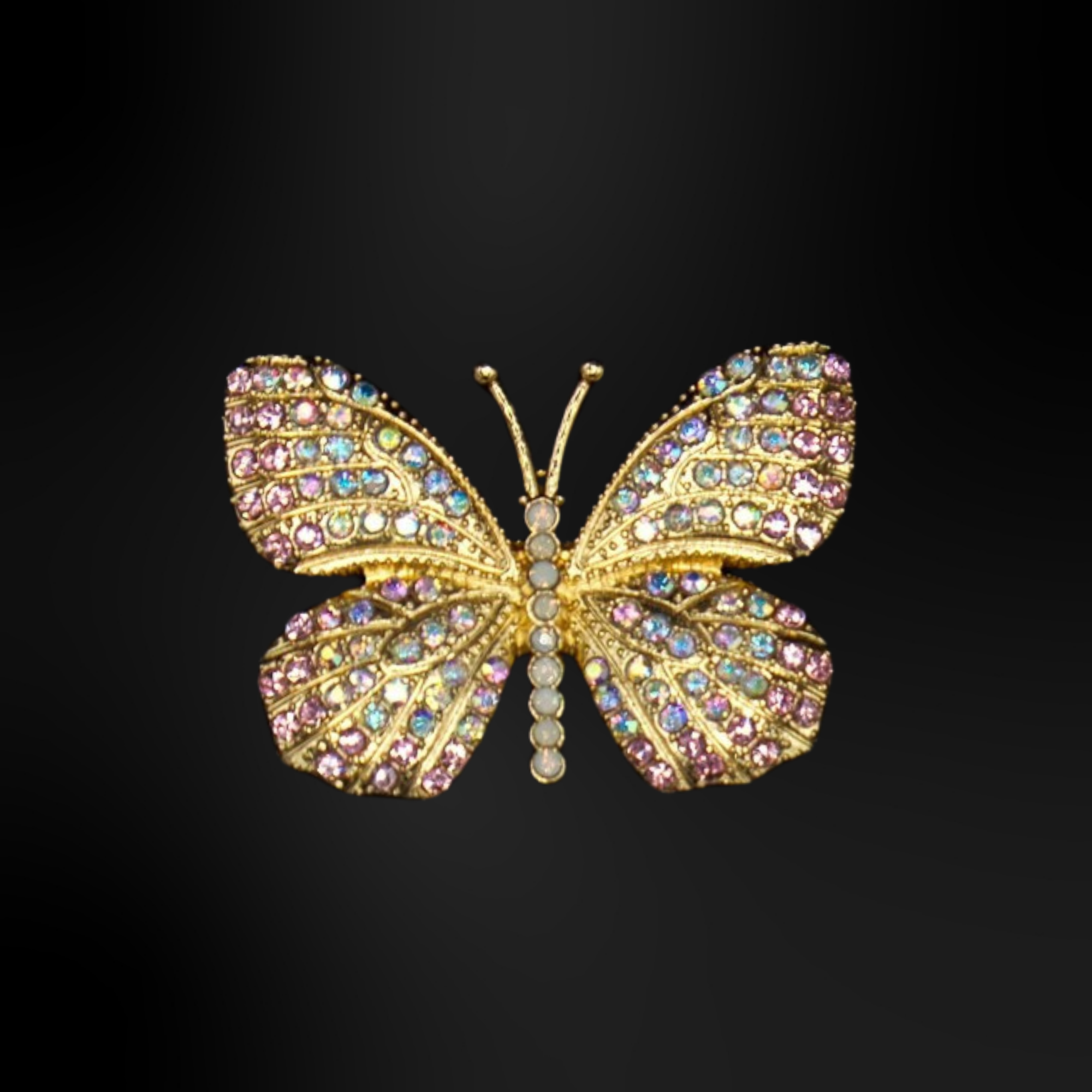 pins papillon or