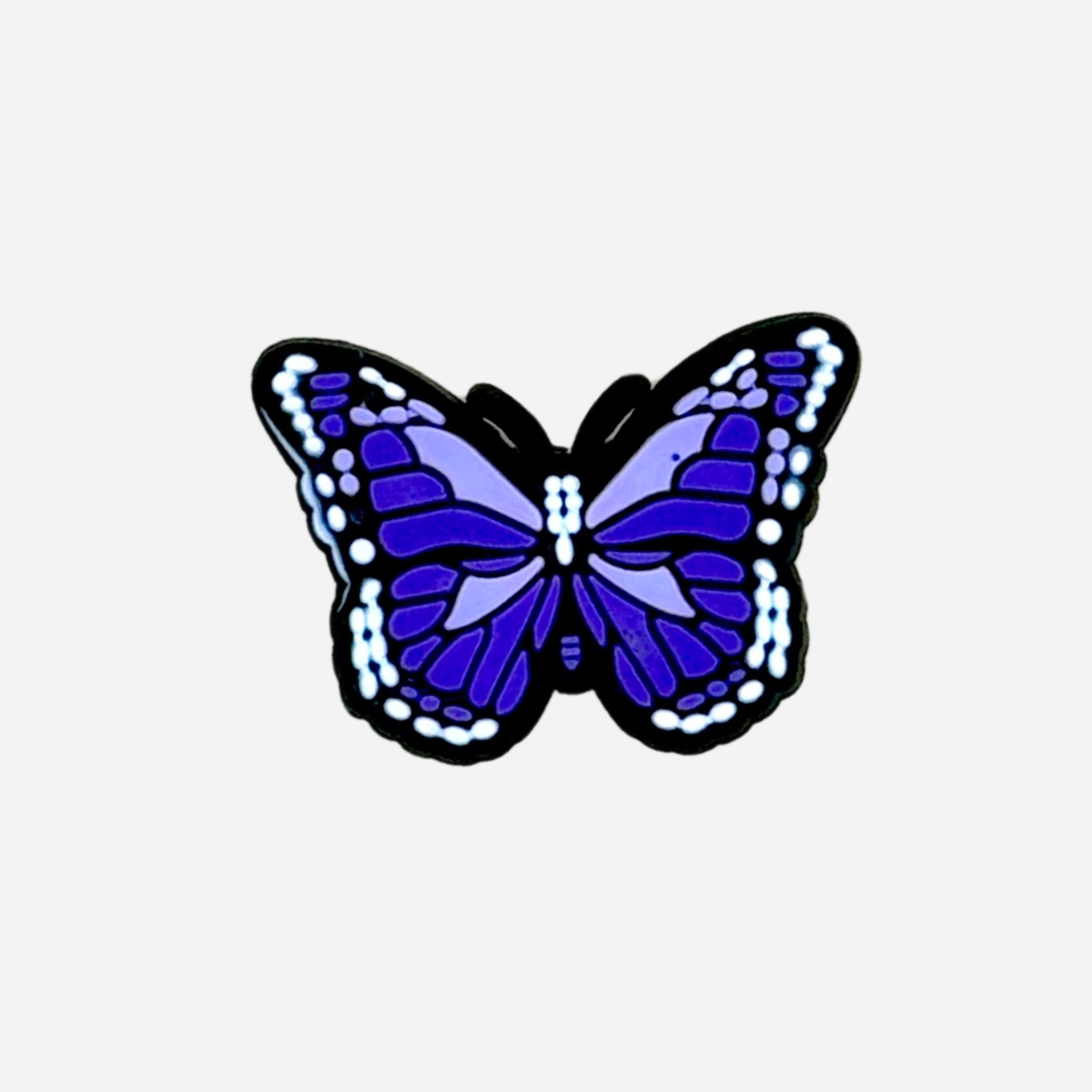 pins papillon violet 