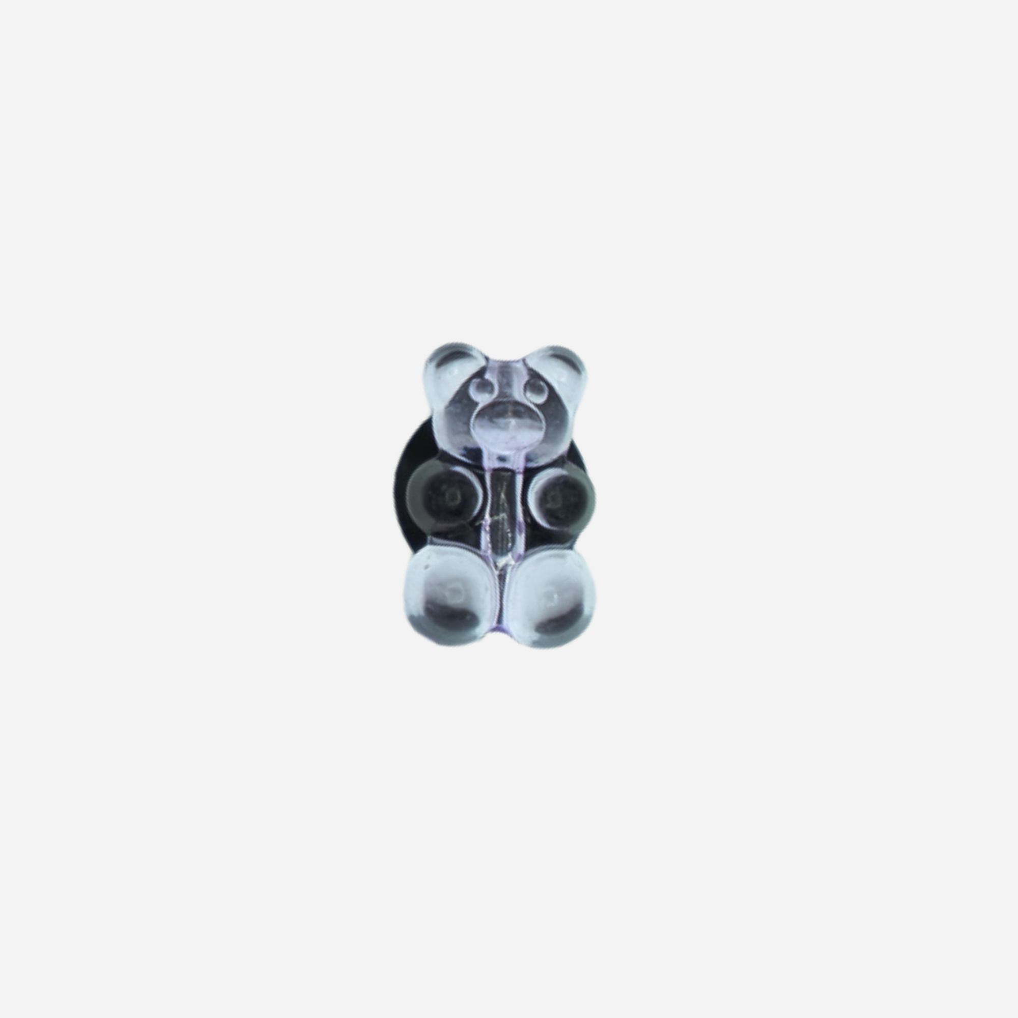 pins petit ourson violet