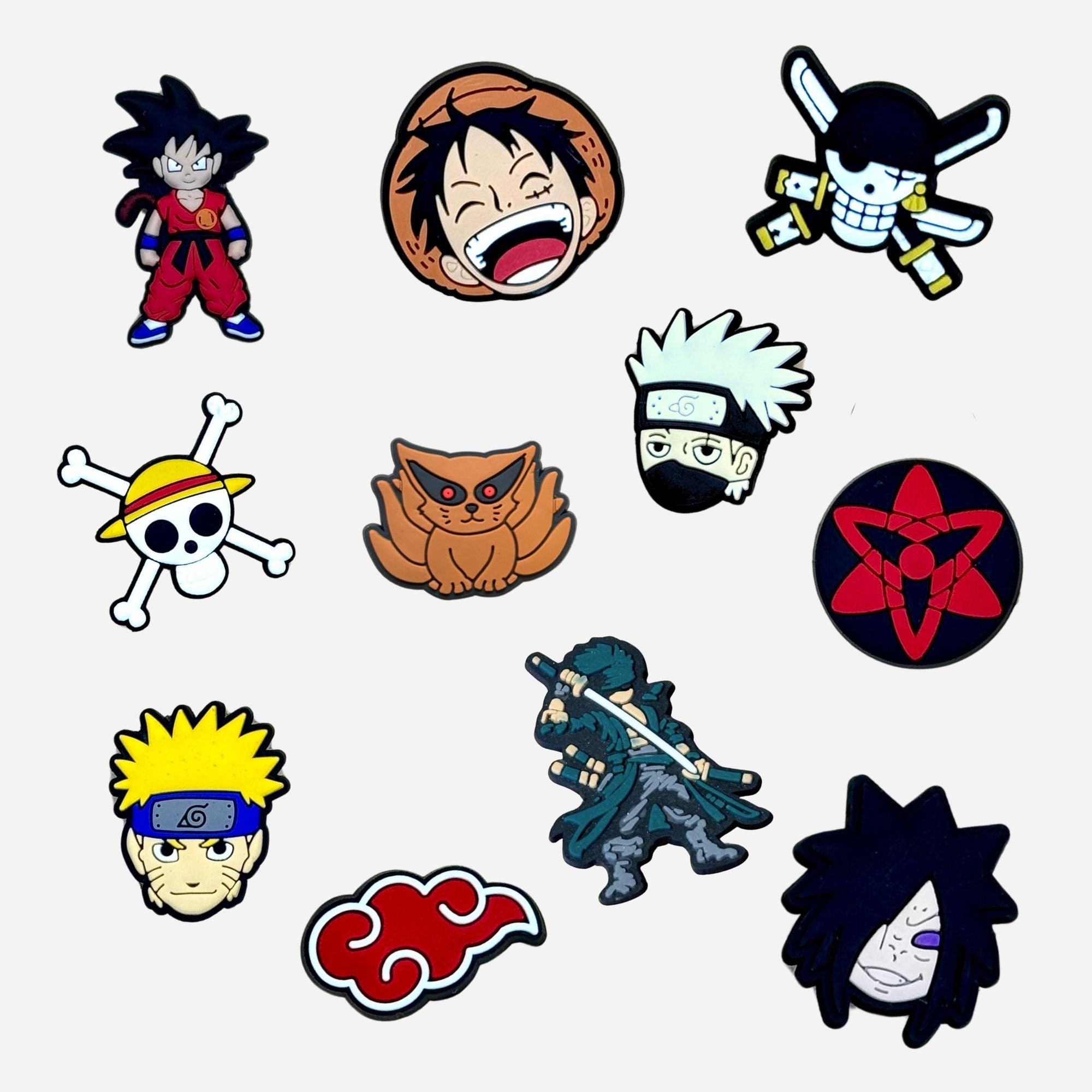 charms pour crocs one piece naruto et personnages connu anime et manga