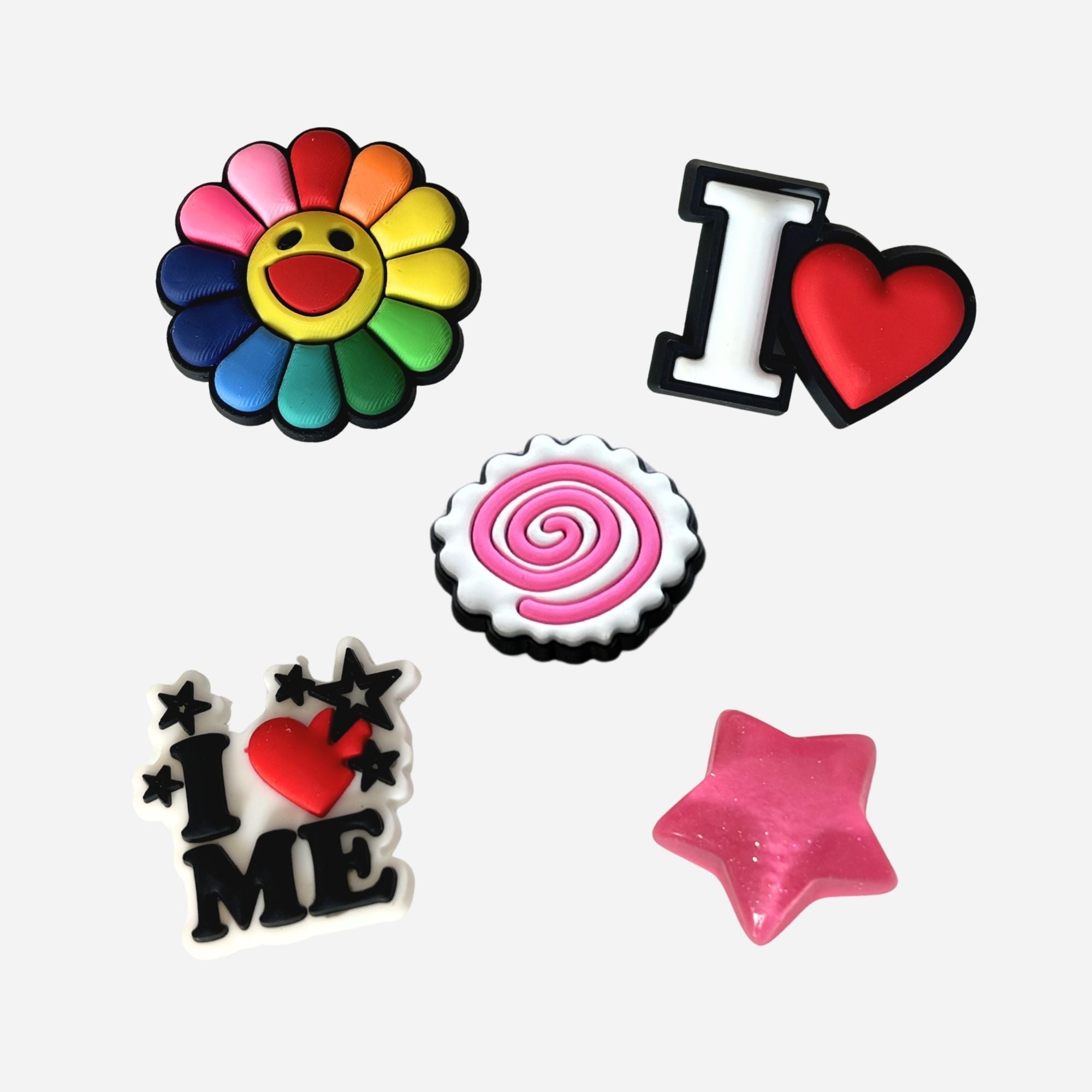 pins pour clogs fun pop colorés