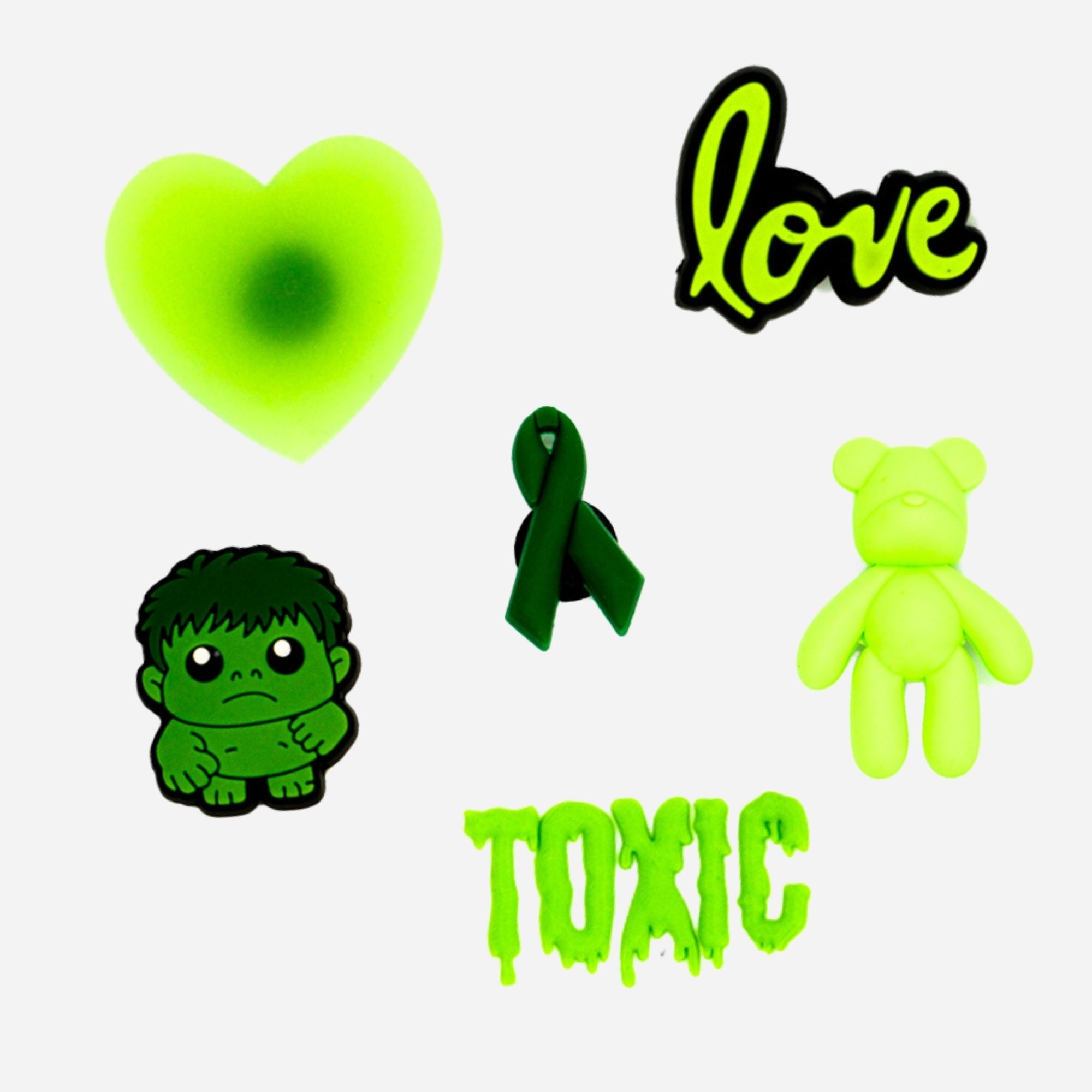 pins_pour_clogs_neon_jaune